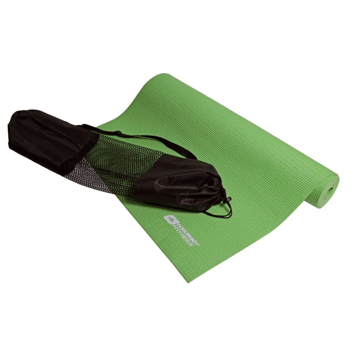 Schildkröt Yogamatte PVC Flecht-Optik (180x 61x 0,4cm) In Tragetasche Grün 9 Schildkröt Yogamatte PVC Flecht-Optik (180x 61x 0,4cm) In Tragetasche Grün – Bild 7