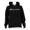 Champion Kapuzenpullover (Hoodie Gefüttert) American Classic Logo Schriftzug Schwarz/weiss Damen 1 Champion Kapuzenpullover (Hoodie Gefüttert) American Classic Logo Schriftzug Schwarz/weiss Damen -Tnt Champion Geschaft CHAMPION 113207 KK001 F22 1 1200x1200 1