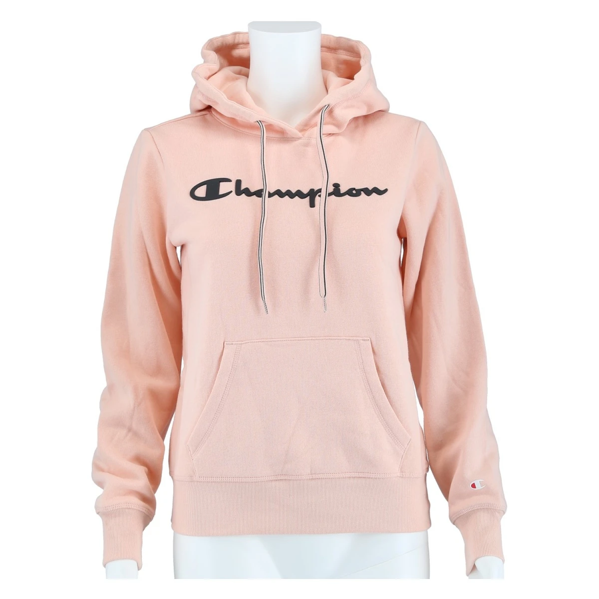 Champion Kapuzenpullover (Hoodie Gefüttert) American Classic Logo Schriftzug Pink Damen 3 Champion Kapuzenpullover (Hoodie Gefüttert) American Classic Logo Schriftzug Pink Damen