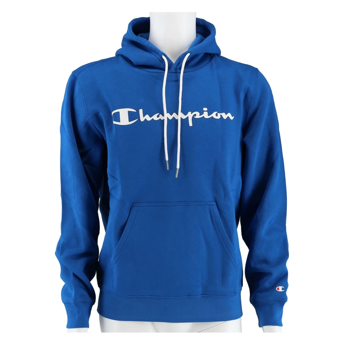 Champion Kapuzenpullover Hoodie Logo Print (gefüttert) Royalblau Herren 3 Champion Kapuzenpullover Hoodie Logo Print (gefüttert) Royalblau Herren