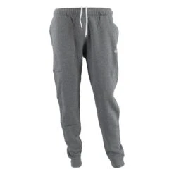 Champion Freizeithose Rib Cuff C-Logo (gefüttert) Lang Hellgrau Herren