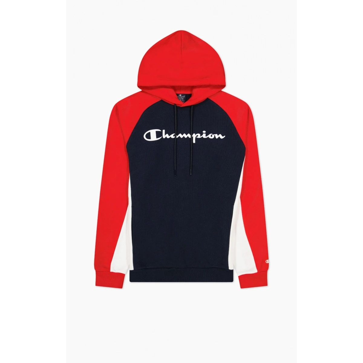Champion Kapuzenpullover (Hoodie) American Classics Navyblau/rot Herren 3 Champion Kapuzenpullover (Hoodie) American Classics Navyblau/rot Herren – Bild 2