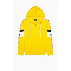 Champion Kapuzenpullover Mit Half-Zip (Baumwoll-Hoodie) American Tape Gelb Herren 9 Champion Kapuzenpullover Mit Half-Zip (Baumwoll-Hoodie) American Tape Gelb Herren -Tnt Champion Geschaft CHAMPION 217190 YS011 S22 HOODIE HALF ZIP 4 1200x1200 1