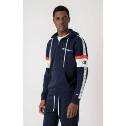 Champion Kapuzenpullover Mit Half-Zip (Baumwoll-Hoodie) American Tape 2022 Navyblau Herren