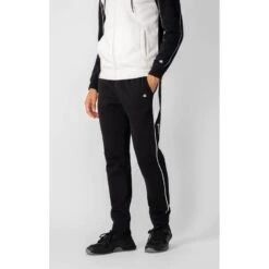 Champion Jogginghose Aus Baumwollfleece Mit Seitlichen Details Schwarz Herren