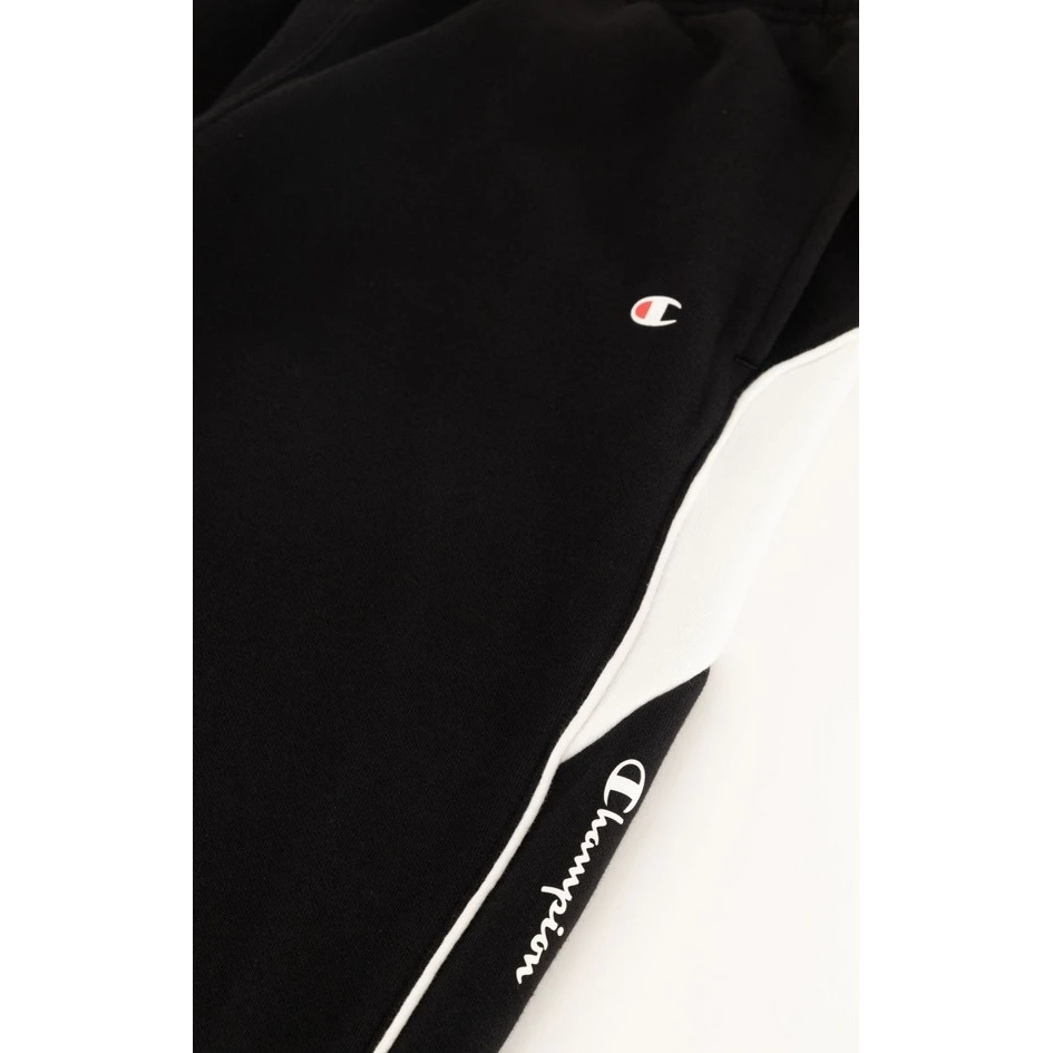 Champion Jogginghose Aus Baumwollfleece Mit Seitlichen Details Schwarz Herren 5 Champion Jogginghose Aus Baumwollfleece Mit Seitlichen Details Schwarz Herren – Bild 3