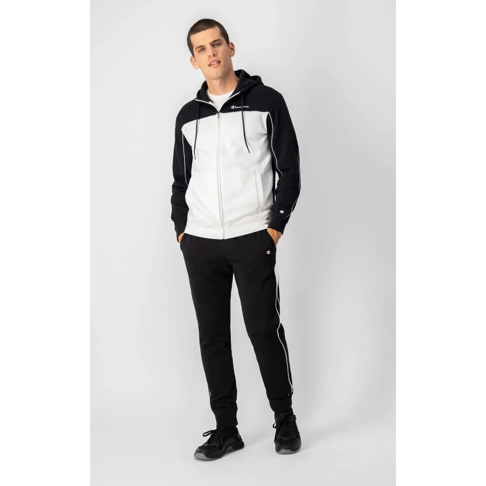 Champion Jogginghose Aus Baumwollfleece Mit Seitlichen Details Schwarz Herren 6 Champion Jogginghose Aus Baumwollfleece Mit Seitlichen Details Schwarz Herren – Bild 4