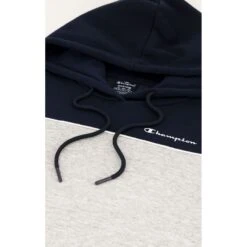 Champion Kapuzenpullover (Hoodie) Aus Baumwollfleece In Farbblockoptik Dunkelblau/grau Herren -Tnt Champion Geschaft Champion Kapuzenpullover Farbblockoptik 217850 BS501 3 946x946 1