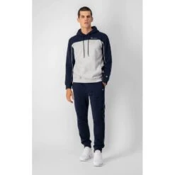 Champion Kapuzenpullover (Hoodie) Aus Baumwollfleece In Farbblockoptik Dunkelblau/grau Herren -Tnt Champion Geschaft Champion Kapuzenpullover Farbblockoptik 217850 BS501 4 944x944 1
