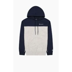 Champion Kapuzenpullover (Hoodie) Aus Baumwollfleece In Farbblockoptik Dunkelblau/grau Herren -Tnt Champion Geschaft Champion Kapuzenpullover Farbblockoptik 217850 BS501 5 947x947 1