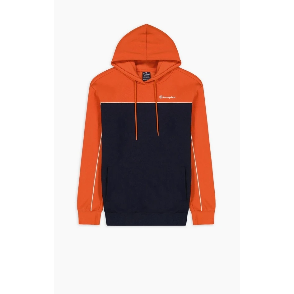 Champion Kapuzenpullover (Hoodie) Aus Baumwollfleece In Farbblockoptik Rot/dunkelblau Herren 7 Champion Kapuzenpullover (Hoodie) Aus Baumwollfleece In Farbblockoptik Rot/dunkelblau Herren – Bild 5