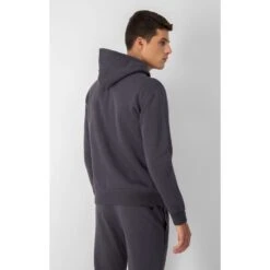 Champion Kapuzenpullover (Hoodie) Aus Baumwollfleece Big Logo Print Dunkelgrau/weiss Herren -Tnt Champion Geschaft Champion Kapuzenpullover Herren 218282 ES509 2 944x944 1