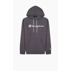 Champion Kapuzenpullover (Hoodie) Aus Baumwollfleece Big Logo Print Dunkelgrau/weiss Herren -Tnt Champion Geschaft Champion Kapuzenpullover Herren 218282 ES509 5 944x944 1