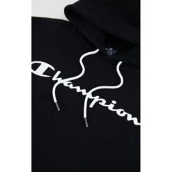 Champion Kapuzenpullover (Hoodie) Aus Baumwollfleece Big Logo Print Schwarz/weiss Herren 9 Champion Kapuzenpullover (Hoodie) Aus Baumwollfleece Big Logo Print Schwarz/weiss Herren -Tnt Champion Geschaft Champion Kapuzenpullover Herren 218282 KK001 3 946x946 1