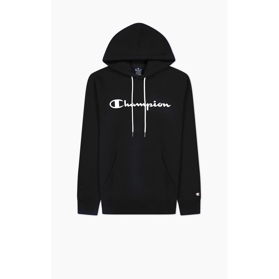 Champion Kapuzenpullover (Hoodie) Aus Baumwollfleece Big Logo Print Schwarz/weiss Herren 7 Champion Kapuzenpullover (Hoodie) Aus Baumwollfleece Big Logo Print Schwarz/weiss Herren – Bild 5