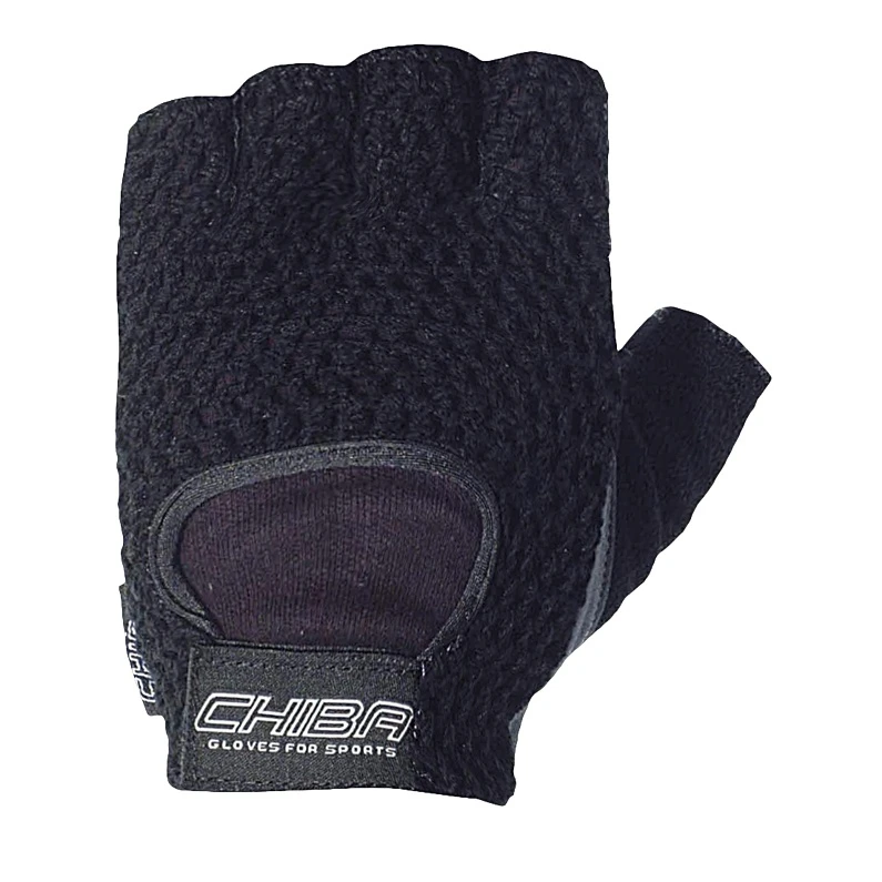 Chiba Fitness Handschuhe Athletic Schwarz - 1 Paar 3 Chiba Fitness Handschuhe Athletic Schwarz - 1 Paar