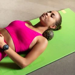 HMS Fitness Massage-Set Pro FSBM04 (Massagerolle, Minirolle, Einzelball Und Duoball) Schwarz/gelb -Tnt Champion Geschaft FSBM04 BLACK YELLOW SET MAXI 06 1200x1200 1