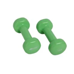 Schildkröt Fitness Hanteln Vinyl (Eisen/PVC) Grün Set 2x1,0kg