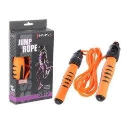 HMS Fitness Springseil Mit Zähler SK12 Orange - 1 Stück