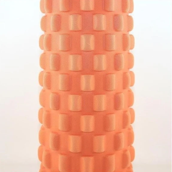 HMS Fitness Massagerolle FS107 (EVA-Schaum, Für Ganzkörpertraining, Massage-Noppen) Orange - 1 Stück 5 HMS Fitness Massagerolle FS107 (EVA-Schaum, Für Ganzkörpertraining, Massage-Noppen) Orange - 1 Stück – Bild 3