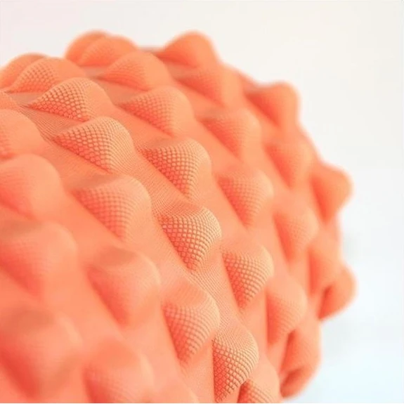 HMS Fitness Massagerolle FS107 (EVA-Schaum, Für Ganzkörpertraining, Massage-Noppen) Orange - 1 Stück 7 HMS Fitness Massagerolle FS107 (EVA-Schaum, Für Ganzkörpertraining, Massage-Noppen) Orange - 1 Stück – Bild 5