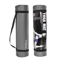 HMS Fitness YM03 Fitness-/Yogamatte Grau 183x61x1cm