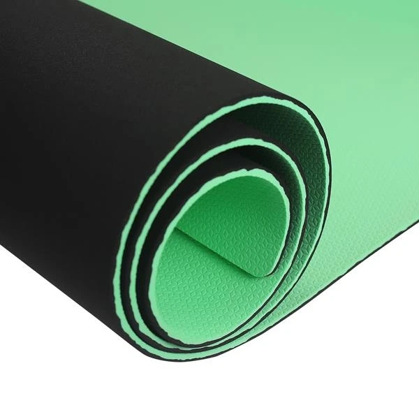 HMS Fitness YM05 Fitness-/Yogamatte Premium Grün/schwarz 180x60x0,5cm 4 HMS Fitness YM05 Fitness-/Yogamatte Premium Grün/schwarz 180x60x0,5cm – Bild 2
