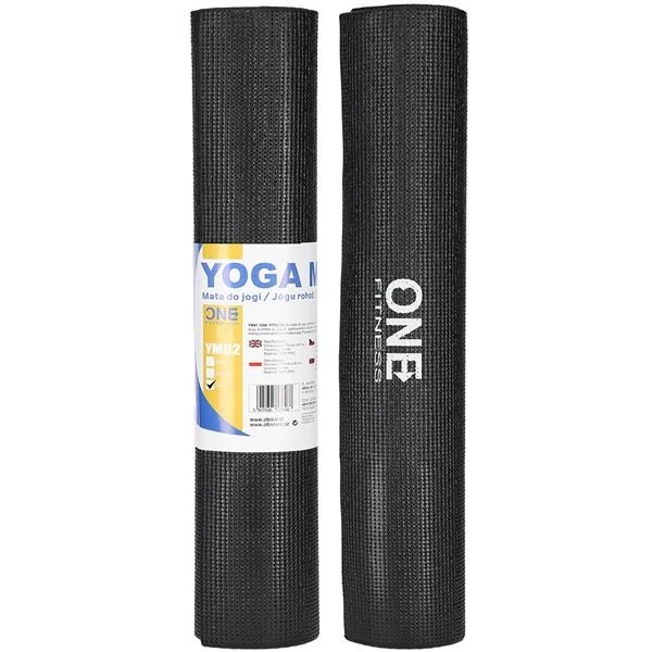 HMS Fitness YM02 Fitness-/Yogamatte One Schwarz 173x61x0,6cm 3 HMS Fitness YM02 Fitness-/Yogamatte One Schwarz 173x61x0,6cm