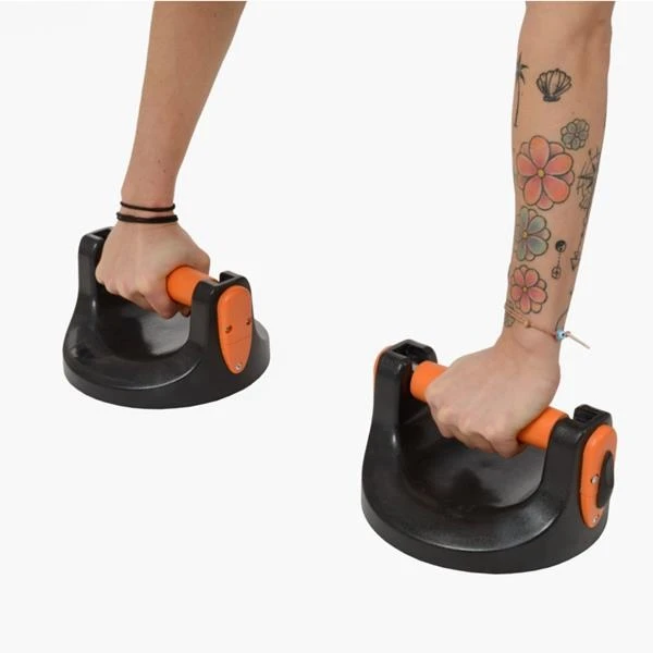 HMS Fitness PU08 Liegestützgriffe Schwarz 7 HMS Fitness PU08 Liegestützgriffe Schwarz – Bild 5