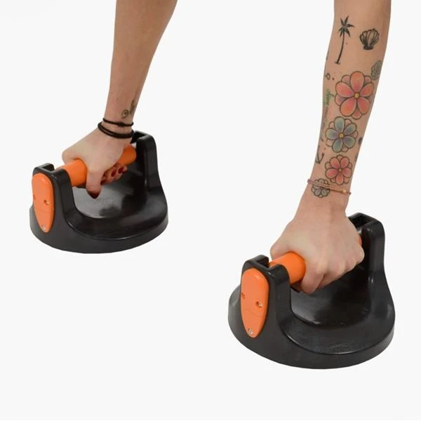 HMS Fitness PU08 Liegestützgriffe Schwarz 8 HMS Fitness PU08 Liegestützgriffe Schwarz – Bild 6