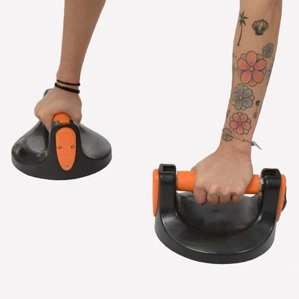 HMS Fitness PU08 Liegestützgriffe Schwarz 9 HMS Fitness PU08 Liegestützgriffe Schwarz – Bild 7