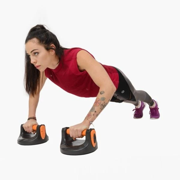 HMS Fitness PU08 Liegestützgriffe Schwarz 10 HMS Fitness PU08 Liegestützgriffe Schwarz – Bild 8