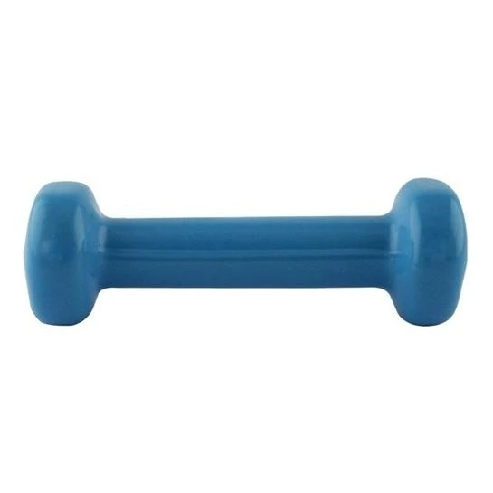 HMS Fitness Kurzhantel (Gusseisen Mit Vinylbeschichtung) 0,5kg Blau - 1 Stück 5 HMS Fitness Kurzhantel (Gusseisen Mit Vinylbeschichtung) 0,5kg Blau - 1 Stück – Bild 3