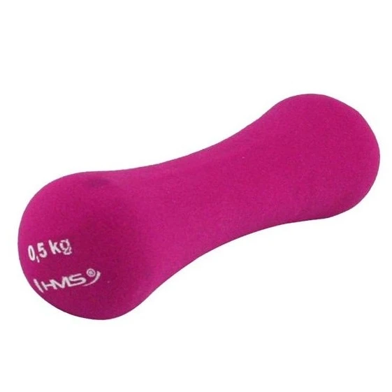 HMS Fitness 17025 Kurzhantel Aus Gusseisen Mit Neoprenbeschichtung 0,5kg Violett - 1 Stück 3 HMS Fitness 17025 Kurzhantel Aus Gusseisen Mit Neoprenbeschichtung 0,5kg Violett - 1 Stück