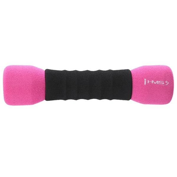 HMS Fitness CM06 Weiche Kurzhanteln (2x1kg) Schwarz/pink 4 HMS Fitness CM06 Weiche Kurzhanteln (2x1kg) Schwarz/pink – Bild 2