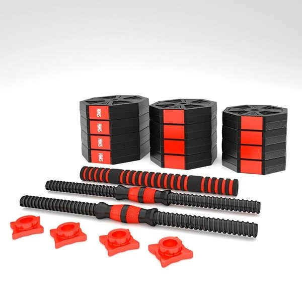 HMS Fitness SGC20 Kurzhantel-Langhantelset 20kg 8 HMS Fitness SGC20 Kurzhantel-Langhantelset 20kg – Bild 6