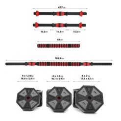 HMS Fitness SGC20 Kurzhantel-Langhantelset 20kg 15 HMS Fitness SGC20 Kurzhantel-Langhantelset 20kg -Tnt Champion Geschaft HMS 17 57 030 8 600x600 1