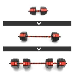 HMS Fitness SGC30 Kurzhantel-Langhantelset 30kg -Tnt Champion Geschaft HMS 17 57 031 Kurzhantelset 3 600x600 1