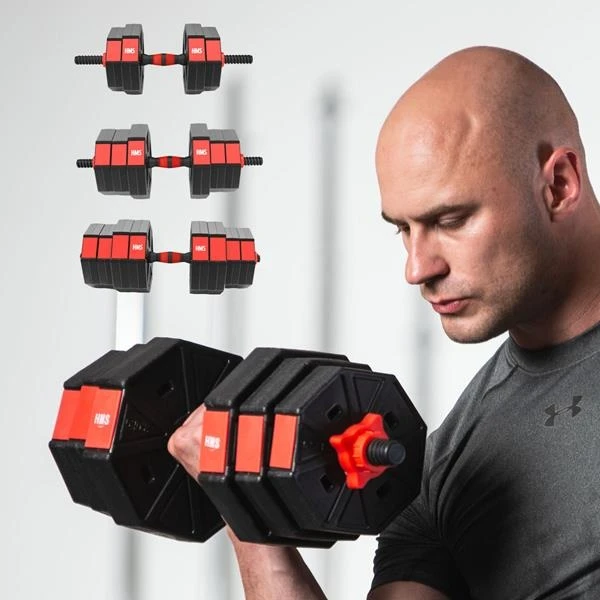 HMS Kurzhantel-Langhantelset Fitness SGC40 40kg Set 8 HMS Kurzhantel-Langhantelset Fitness SGC40 40kg Set – Bild 6