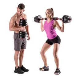 HMS Fitness SGX130 (2 Teile) Pro Set 6-in-1 Set Mit Gewichten 30kg -Tnt Champion Geschaft HMS 17 57 061 Set hantel 5 600x600 1