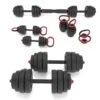 HMS Fitness SGX140 (3 Teile) Pro Set 6-in-1 Set Mit Gewichten 40kg -Tnt Champion Geschaft HMS 17 57 062 Set hantel 600x600 1