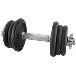 HMS Fitness SG03 Kurzhantel Mit Gewinde 10kg - 1 Stück