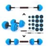 HMS Fitness Kurzhantel-Langhantelset SGG30 Bar Mit Gummibedeckung - Set 30kg -Tnt Champion Geschaft HMS 17 59 133 Set hantel 600x600 1