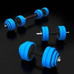 HMS Fitness Kurzhantel-Langhantelset SGG30 Bar Mit Gummibedeckung - Set 30kg -Tnt Champion Geschaft HMS 17 59 133 Set hantel 3 600x600 1