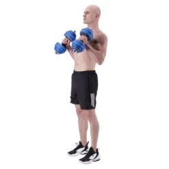 HMS Fitness Kurzhantel-Langhantelset SGG30 Bar Mit Gummibedeckung - Set 30kg -Tnt Champion Geschaft HMS 17 59 133 Set hantel 7 600x600 1