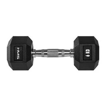 HMS Fitness Hex Pro Kurzhantel 6kg - 1 Stück 4 HMS Fitness Hex Pro Kurzhantel 6kg - 1 Stück – Bild 2