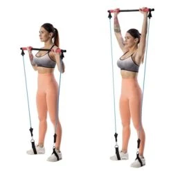 HMS Fitness Pilates Stange Set DC31 93cm, Bis 20kg Rot/gelb/blau -Tnt Champion Geschaft HMS DC31 pilates 17 32 021 7 600x600 1