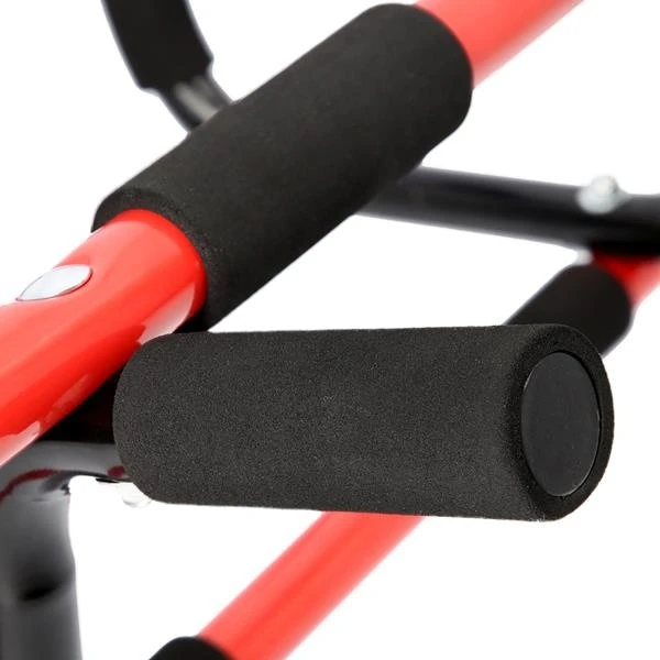 HMS Fitness DD12 Multifunktionales Türreck (Klimmzugstange) Schwarz/rot 9 HMS Fitness DD12 Multifunktionales Türreck (Klimmzugstange) Schwarz/rot – Bild 7