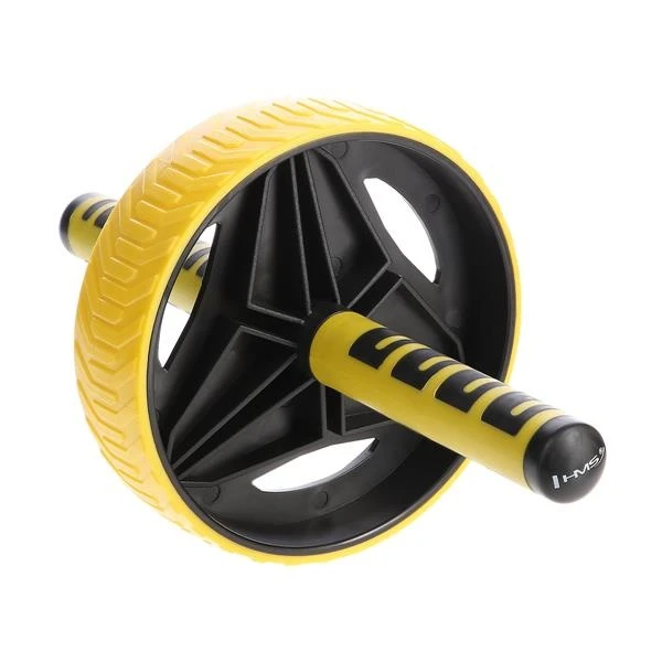 HMS Einzelrad Bauchroller WA07 - Gelb/schwarz - 1 Stück 4 HMS Einzelrad Bauchroller WA07 - Gelb/schwarz - 1 Stück – Bild 2