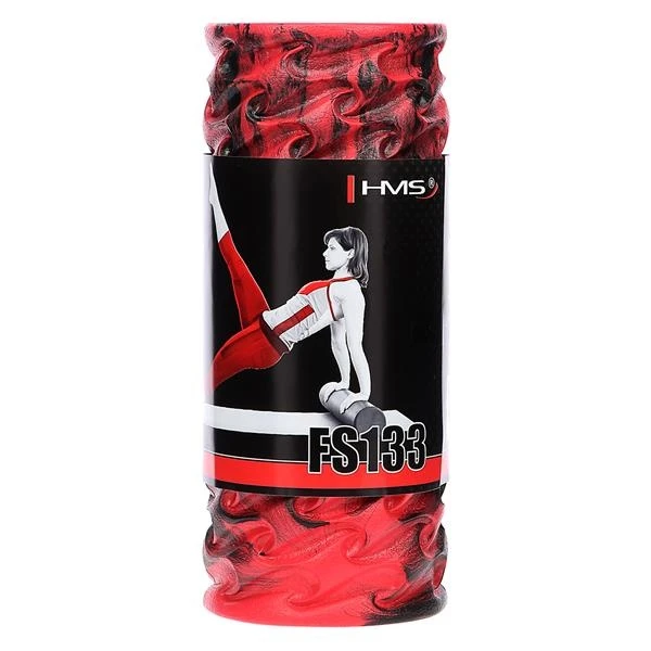 HMS Fitness Massagerolle FS133 33cm (EVA/PVC, Für Ganzkörpertraining) Rot/schwarz - 1 Stück 4 HMS Fitness Massagerolle FS133 33cm (EVA/PVC, Für Ganzkörpertraining) Rot/schwarz - 1 Stück – Bild 2